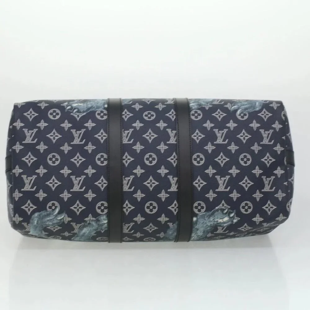 LOUIS VUITTON Monogram savanna Keepall Bandouliere 45 Boston M54129 Auth 33473S - Picture 6 of 15